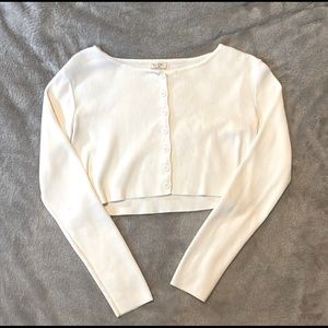 Brandy Melville, cream sweater, one size fits all
